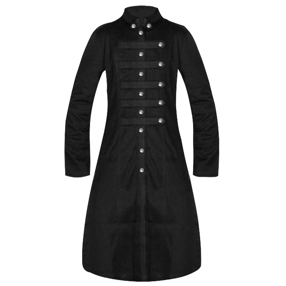 Mens gothic cheap military jacket
